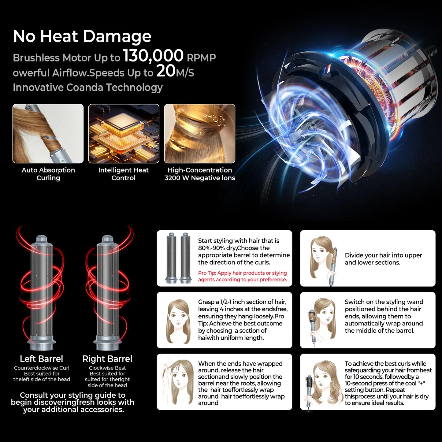 5-in-1 Multi-Function Hair Dryer