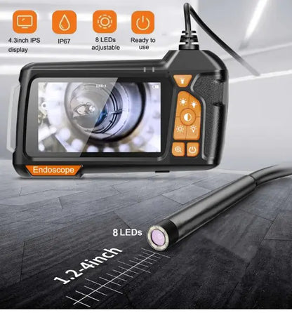 Handheld Single Lens With Screen Endoscope